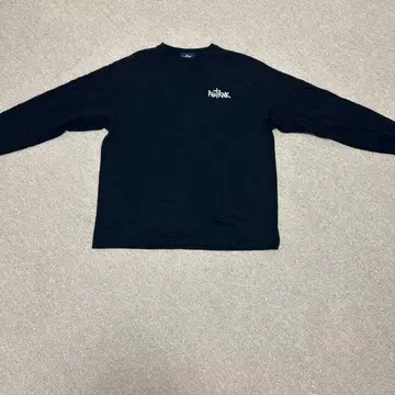 PHATRNK 블랙 롱 슬리브 T셔츠 L