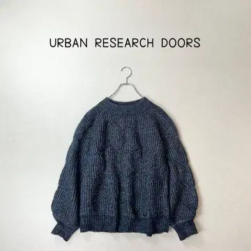 URBAN RESEARCH DOORS 모크넥 니트 스웨터