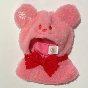 디즈니 스토어 시크릿 판초 미키 유니베어 빨간색