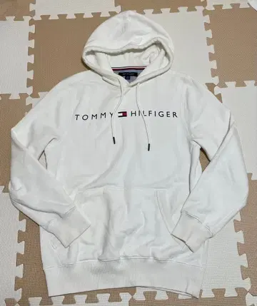 TOMMY HILFIGER 화이트 후드티 S/P