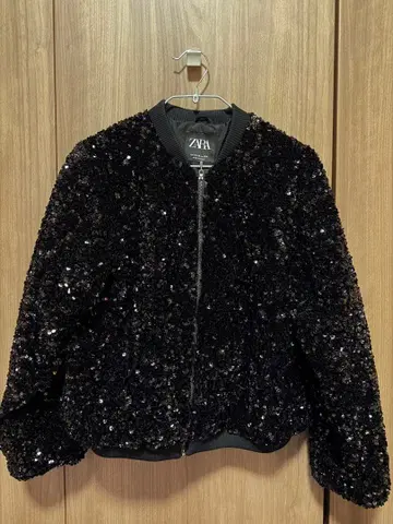 ZARA 스팽글 자켓