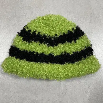 크로셰 모자 핸드메이드 니트 모자 버킷햇 비니 보더 복슬복슬