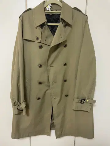 수트 컴퍼니 blazer's bank 베이지 트렌치코트 L