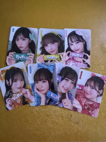 FRUITS ZIPPER FruFru 스티커 세트