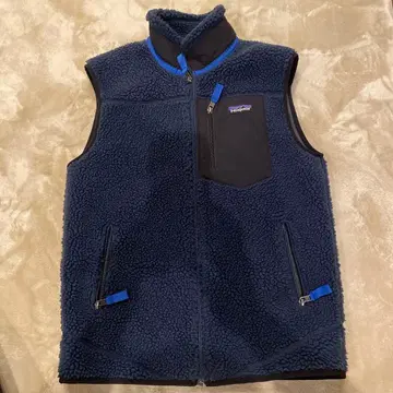 patagonia 플리스 베스트 S 네이비