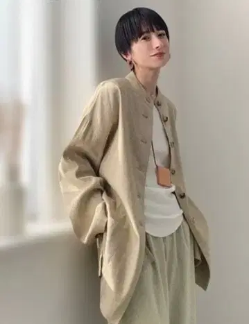 clane SINGLE STAND BOX JACKET