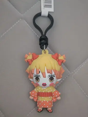 귀멸의 칼날 키링 아가츠마 젠이츠 백 클립 유곽 시크릿