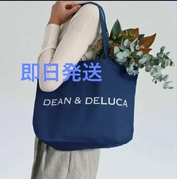 DEAN&DELUCA 차리티 토트백 라피스 블루 [ L ]