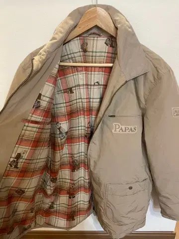 컨디션 최상 레어 PAPAS 다운 자켓
