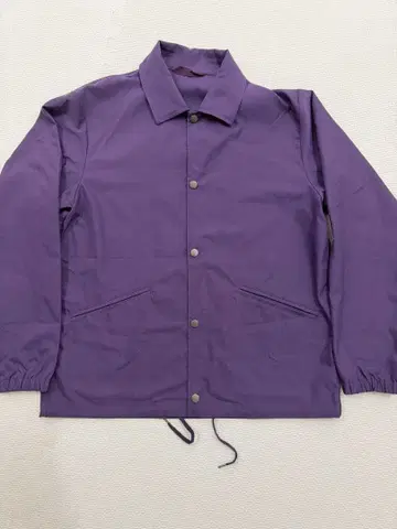 M 사이즈 퍼플 폴리에스테르 자켓 남성용 자켓