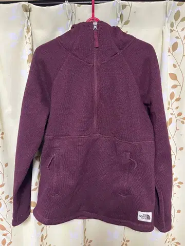 THE NORTH FACE 버건디 플리스 자켓 M