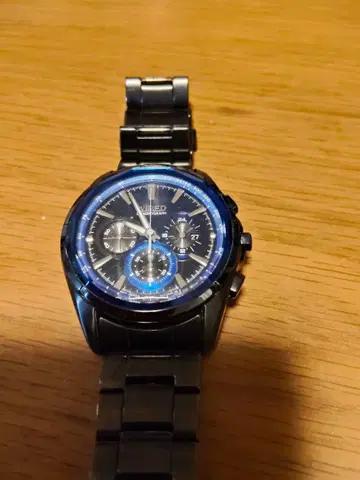 WIRED/와이어드 크로노그래프 7T12-0AT0 배터리 없음