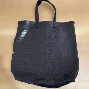 ROOTOTE/루트토트 네이비 악어 엠보싱 토트백