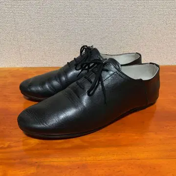 라떼나체 블랙 레이스업 슈즈 24cm 38