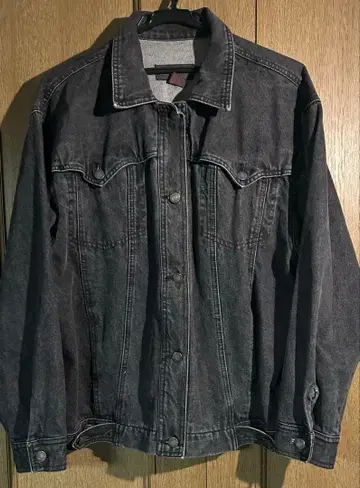 다크 그레이 데님 자켓