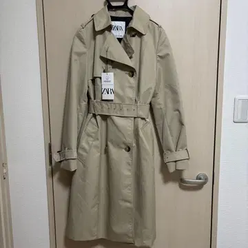 ZARA 베이지 트렌치코트