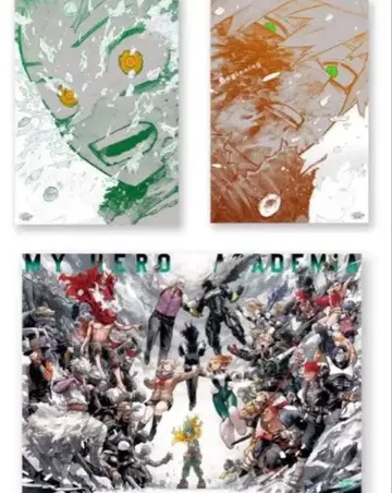 나의 히어로 아카데미아 원화전 A2 B2 포스터
