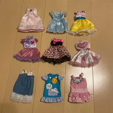 리카짱 옷 갈아입기 드레스 9세트