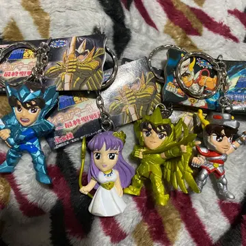 세인트 세이야 피규어 키링 4종 아테나