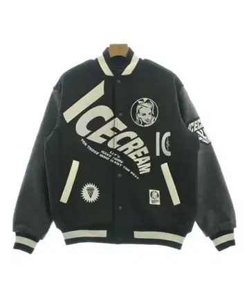 ICE CREAM 바시티 자켓 남성용