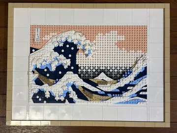 [ 완성품 ] LEGO 디 오리지널 아트 컬렉션 위대한 파도 31208
