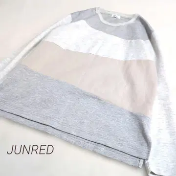 JUNRED 준레드 패치워크 트레이닝복 오버 사이즈