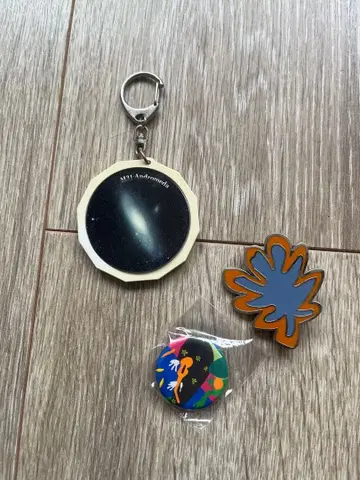 천체 관측 디자인 키링 배지 세트 마티스 allege