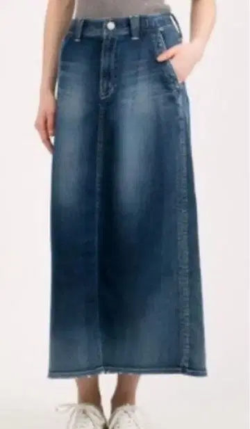 야누크 니트 롱 스커트