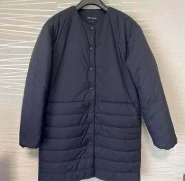 DANSKIN 블랙 롱 코트 L 사이즈