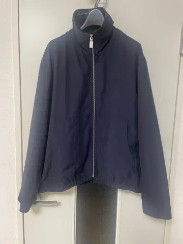 네이비 풀 집업 자켓 M