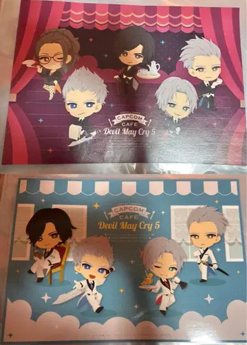 데빌 메이크라이 5 런치 매트 2종 세트 버질 단테 네로 V