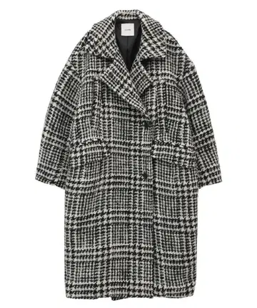 CLANE SHORT SHAGGY COCOON OVER COAT
