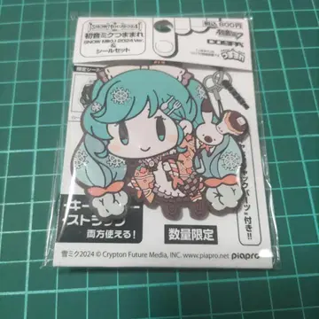 하츠네 미쿠 츳마마레 SNOW MIKU 2024 Ver. & 씰 세트