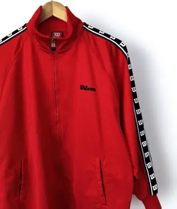 90s 윌슨 트랙 자켓 저지 사이드라인 90년대