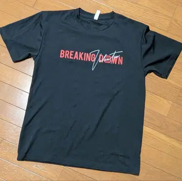 BREAKING DOWN T셔츠 L 사이즈 블랙