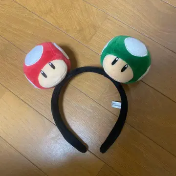 버섯 디자인 머리띠