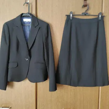 STYLE ME 셋업 스커트 수트 블랙