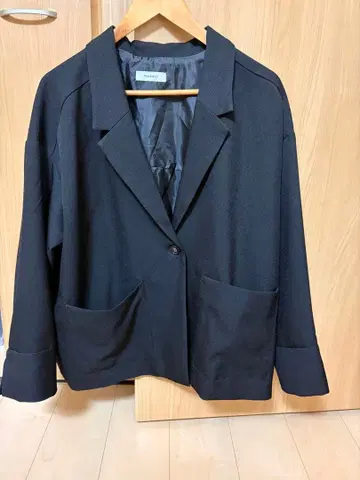 블랙 테일러드 자켓 S 사이즈