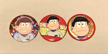 오소마츠 6쌍둥이 홀로그램 금병풍 패턴 캔뱃지 세트 오소마츠