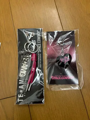 이와타 타카노리 TEAMG 백참 하트 키링 SPACE COWBOY