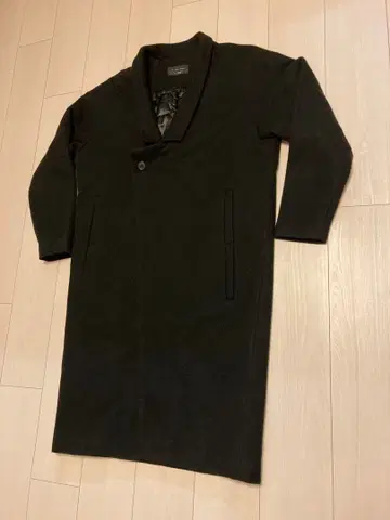 ZARA MAN 블랙 체스터 코트 M