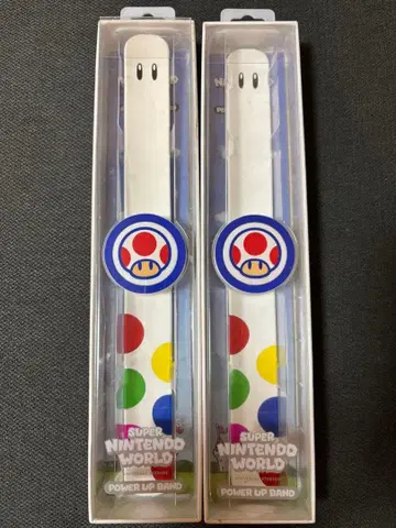 슈퍼 닌텐도 월드 파워업 밴드 피노키오 2개 세트