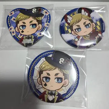 진격의 거인 프린세스 카페 캔뱃지 엘빈