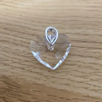 [ 새상품 ] 스와로브스키 액세서리 참 하트 펜던트 헤드 백