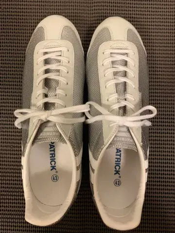 PATRICK 스니커즈 43 27cm 실버