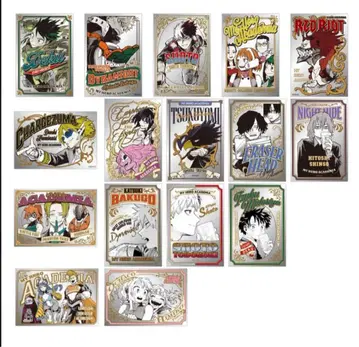 히로아카 파브미러풍 아크릴 스티커 컴플리트 세트 BOX 미개봉품