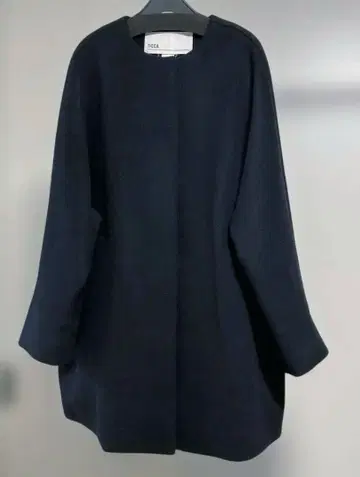 미사용 티카/TICCA 노카라 텐트 코트 네이비