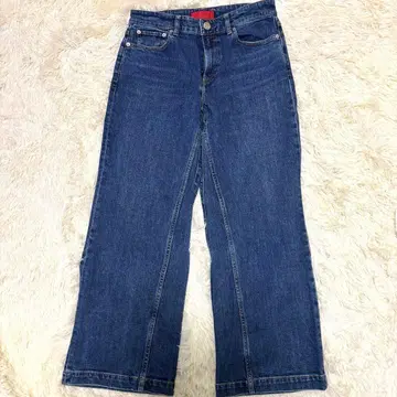 새상품급 RED CARD TOKYO x 23구 데님 와이드 팬츠 38 M