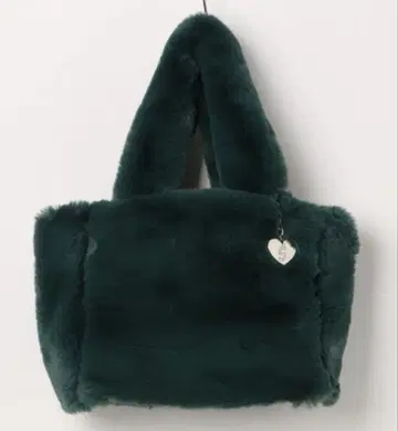 사프리모 suppli mohh 인조 모피 백 그린 새상품 미사용