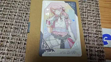 프로세카 프로젝트 세카이 감사제 그리카 그리팅 카드 아키야마 미즈키 금박